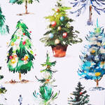 Produktbild fr 'Tischsets Weihnachtswald: Authentischer Httenzauber in Atelierqualitt'