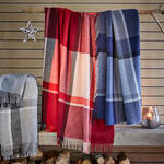 Produktbild f�r 'Edles Plaid aus weichen Baby-Alpaka-Fasern'