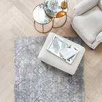 Produktbild fr 'Wohnlicher Jacquard-Teppich aus belgischer Weberei'