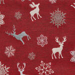 Produktbild fr 'Jaquard-Tischsets mit winterlichem Hirschmotiv'