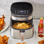 Produktbild fr 'XL-Multifunktions-Heiluftfritteuse, Air Fryer, automatische Programme, Fritteuse'
