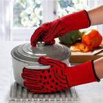 Produktbild fr ' Bis 500 C feuerfest: Elastische Hitzeschutz-Handschuhe mit rutschfestem Profil'