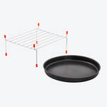 Produktbild fr 'Backofen-Innovation: Groraum-Mikrowelle, Heiluft, Grill ohne Drehteller'