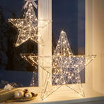 Produktbild f�r '3D-Leuchtstern mit LED-Beleuchtung zum Aufh�ngen'