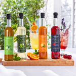 Produktbild fr 'Gourmet Himbeer-Lavendel Wrzsirup veredelt Getrnke, Eis, Desserts, Salate, Saucen, Joghurt.'
