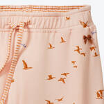 Produktbild fr 'Hautschmeichelnde Pyjama-Hose mit zartem Vogel-Dekor'