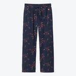 Produktbild fr 'Gemusterte 7/8-Pyjamahose zur Bio-Baumwoll Mix & Match Kollektion, Nachtwsche, Pyjama, Schlafbekleidung, Loungewear, Nachthemd'
