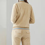 Produktbild fr 'Sportiver Wellness-Anzug aus weichem Nicki-Stoff, Nachtwsche, Pyjama, Schlafbekleidung, Loungewear, Nachthemd, Schlafanzug'