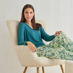 Produktbild fr 'Gepflegtes Modal-Shirt zum Mixen & Matchen, Nachtwsche, Pyjama, Schlafbekleidung, Loungewear, Nachthemd, Schlafanzug'