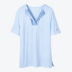 Produktbild fr 'Nobler Pyjama mit Seidensatin-Detail'