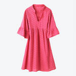 Produktbild fr 'Unkompliziertes Sommerkleid mit Lochstickerei'