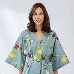 Produktbild fr 'Klassischer Kimono mit farbenfrohen Sommerfrchten'