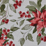Produktbild fr 'Winterliche Jacquard-Tischsets mit floralem Dessin'