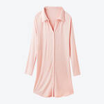 Produktbild fr 'Weiches Schlafshirt Rosa in bequemer Passform'