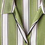 Produktbild fr 'Pyjama - klassisch gestreift, Grn-Natur, 60 % Baumwolle, 40 % Modal, Gren 36 bis 54'