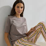 Produktbild f�r 'Damen-Schlafhose - gestreift, Gr��e 36-48'