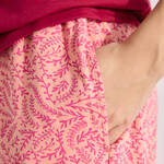 Produktbild f�r '7/8 Hose mit sommerlichem Korallenprint, Gr��e 36-48'