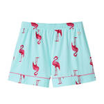 Produktbild f�r 'Damen-Nachtw�sche-Shorts mit Flamingo-Print'