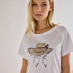 Produktbild f�r 'Schlafshirt mit Illustration von Kera Till, Gr��e 36-44'