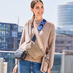 Produktbild fr 'Schicke Umhngetasche aus weichem Leder'
