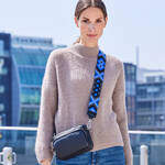 Produktbild fr 'Schicke Umhngetasche aus weichem Leder'