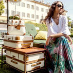Produktbild fr 'Reisekoffer Bellagio Hartschale 78 l -  48 x 27/31 x 70,5 cm (B/T/H)'