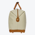 Produktbild fr ' Elegante Reisetasche 28 l - mit Lederbesatz, 43 x 19 x 28 cm (B/T/H)'