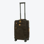 Produktbild fr 'Reisekoffer Life 88 l -  Wildleder-Optik, Olive, 48 x 26 x 77 cm (B/T/H)'
