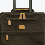 Produktbild fr 'Reisekoffer Life 88 l -  Wildleder-Optik, Olive, 48 x 26 x 77 cm (B/T/H)'