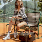 Produktbild f�r 'Handgep�ck-Reisetasche Brics Life&nbsp;46 l - f�r Kurzreise oder Wochenendtrip, in 2 Gr��en, Wildleder-Optik'