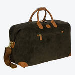 Produktbild fr 'Handgepck-Reisetasche 28 l - fr Kurzreise oder Wochenendtrip, in 2 Gren, Wildleder-Optik'