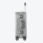 Produktbild fr 'Reisekoffer Hartschale 77 l - 67 x 47 x 28 cm (H/B/T), aus Flugzeug-Aluminium'