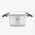 Produktbild fr 'Woll Edelstahl-Kochtpfe -  16/20/24 cm'
