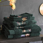 Produktbild fr 'Romantische Handtuchserie mit Blumen-Bordre'