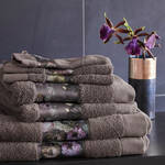 Produktbild fr 'Romantische Handtuchserie mit Blumen-Bordre'