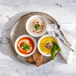 Produktbild fr 'Hocharomatische Krbis-Cremesuppe mit sonnengereiftem Gemse'