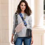 Produktbild fr 'Schicke Handytasche mit Geldbrse aus weichem Leder'