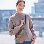 Produktbild fr 'Schicke Hfttasche aus weichem Leder'