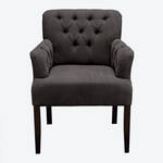 Produktbild fr 'Nobler Chesterfield Sessel in Leinen-Optik Lounge'