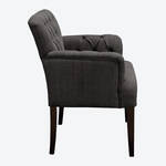 Produktbild fr 'Nobler Chesterfield Sessel in Leinen-Optik Lounge'