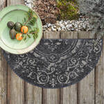 Produktbild fr 'Motiv Vintage grau: Kruselvelours-Fu-und Sauberlaufmatten binden Schmutz, Staub und Nsse'