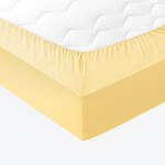 Produktbild f�r 'Mako-Satin-Spannbettlaken mit dezentem Naturglanz'