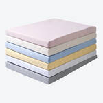 Produktbild f�r 'Mako-Satin-Spannbettlaken mit dezentem Naturglanz'