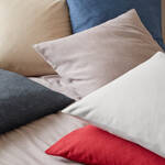 Produktbild fr 'Elegante Flanell-Bettwsche mit gewebtem Fischgrt-Muster, Bettbezug, Bettlaken, Kissenbezug, Bettzeug,'