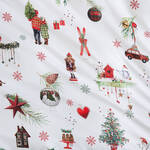 Produktbild fr 'Bio-zertifizierte Premium Weihnachts-Bettwsche, Bettbezug, Bettwsche-Set, Bio-Baumwolle'