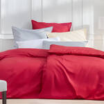 Produktbild f�r 'Puristische Satin-Bettw�sche im neutralen Hotel-Look'