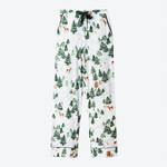 Produktbild fr 'Klassischer Jersey-Pyjama - mit winterlichem Waldmotiv'