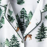 Produktbild fr 'Klassischer Jersey-Pyjama - mit winterlichem Waldmotiv'
