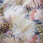 Produktbild f�r 'Mako-Satin-Bettw�sche Chrysanthemen 3-tlg. - 100 % Baumwolle'