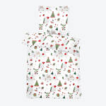 Produktbild f�r 'Flanell-Bettw�sche Christmas Tree - 100 % Baumwolle'